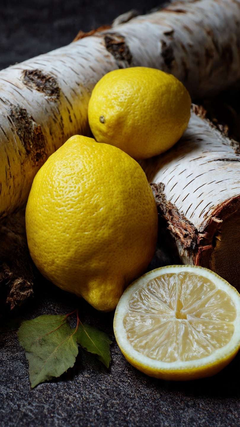 8oz Lemon Birchwood Whipped Body Fluff