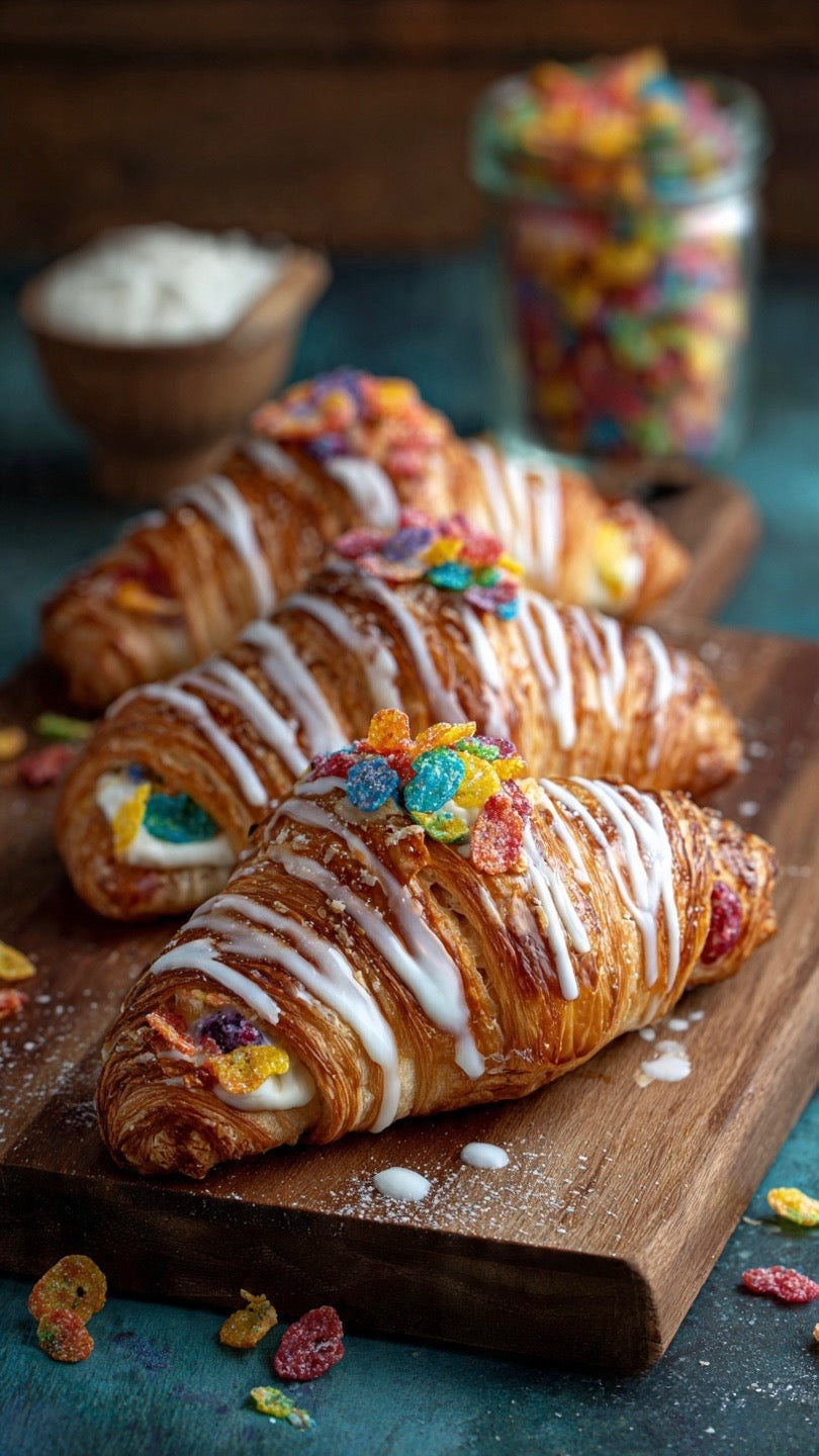 Pebbled pastry