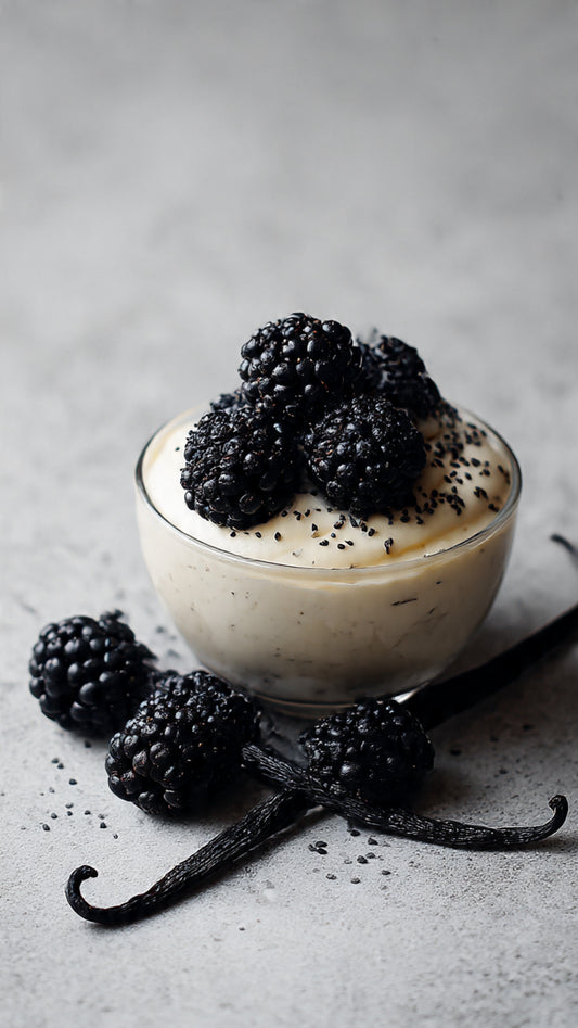 8oz Black seed vanilla Whipped Body Fluff