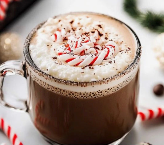 8oz Peppermint mocha Whipped Body Fluff