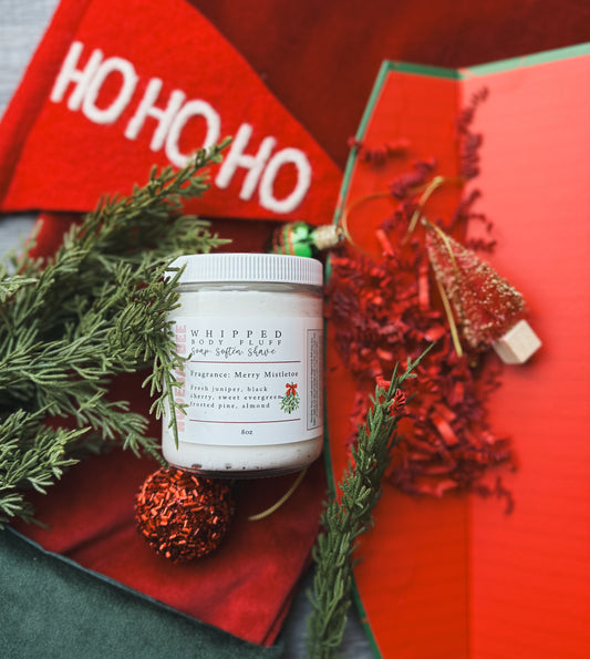 8oz Merry Mistletoe Whipped Body Fluff